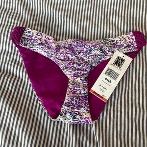 Aerin Rose Hipster Bikini Bottom, Size M, St. Tropez